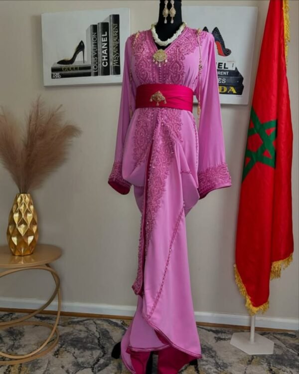 Luxury Moroccan Kaftan – Handcrafted Elegance - Image 3