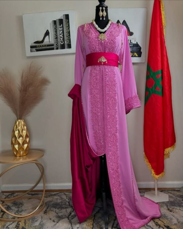 Luxury Moroccan Kaftan – Handcrafted Elegance